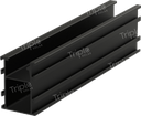 PV-ezRack Pro Rail, length 2.4m Black (ER-R-Pro2400B)