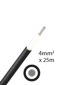 25M cable 4mm