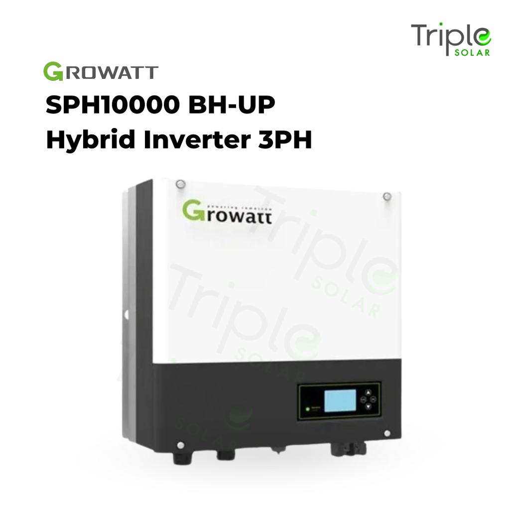 Growatt SPH10000 BH-UP Hybrid Inverter 3PH