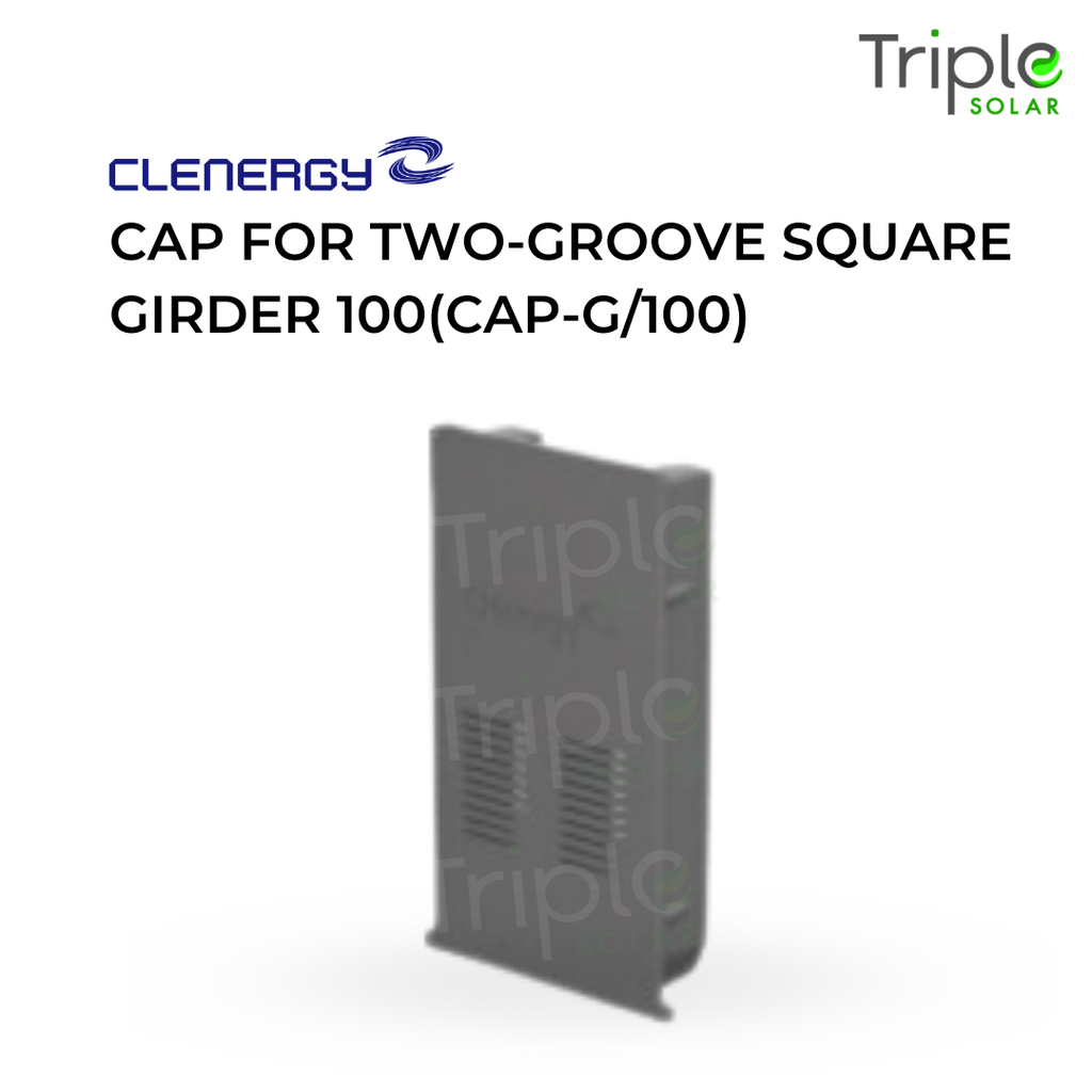 Cap for Two-Groove Square Girder 100(CAP-G/100)
