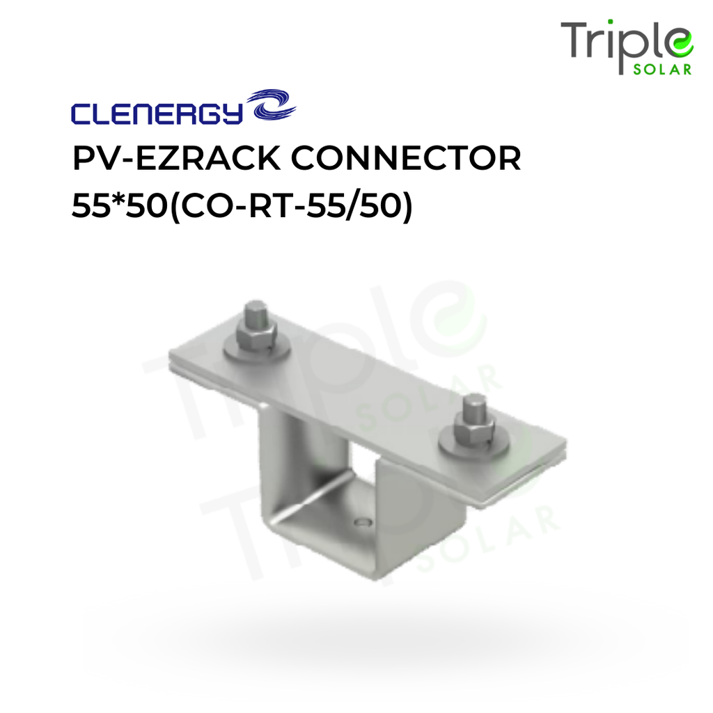 PV-ezRack Connector for Rectangular Tube 55*50(CO-RT-55/50)