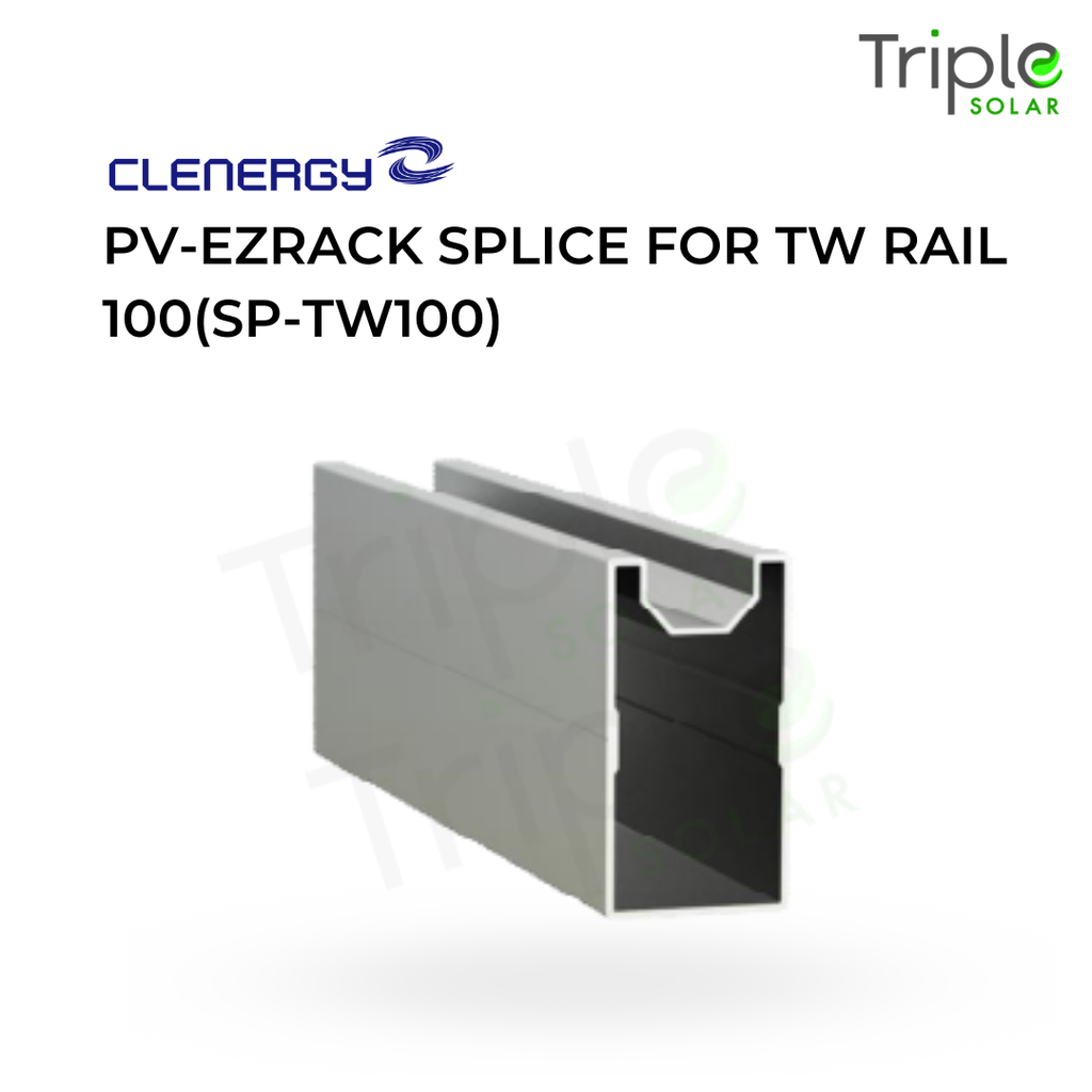 PV-ezRack Splice for TW Rail 100(SP-TW100)