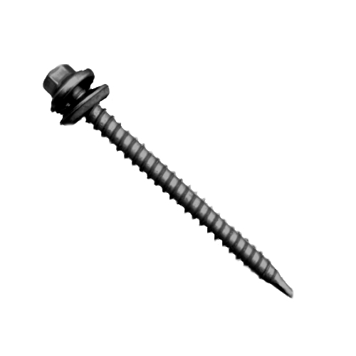 GSE Self-Tapping Screw with Washer BLACK - Single
