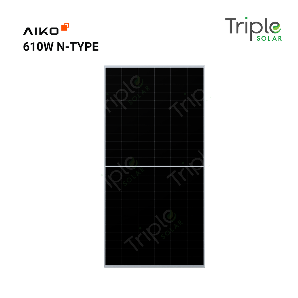 AIKO 610W Solar panel Silver Frame