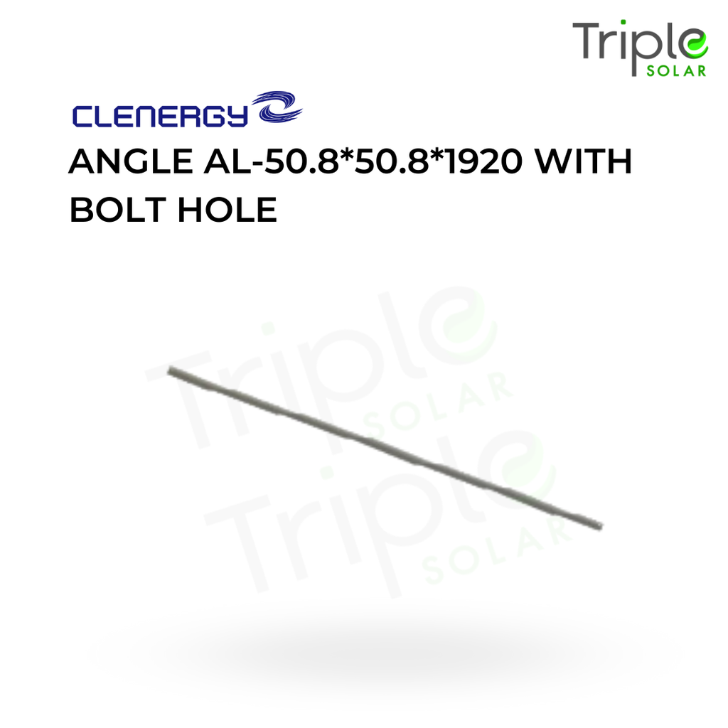 Angle AL-50.8*50.8*1920 with bolt hole(ER-AA-50/1920)(2 x T Bold needed)
