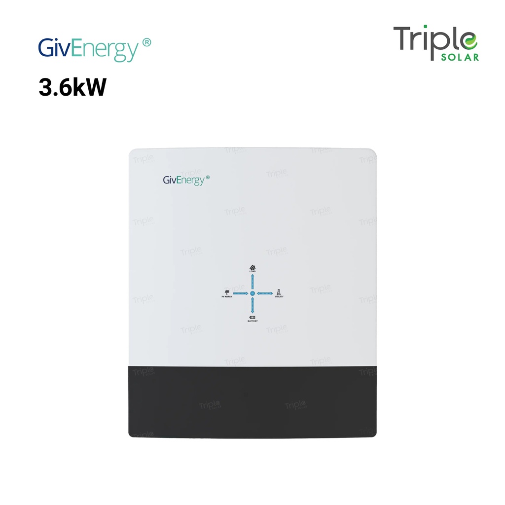 GivEnergy Gen 3 Single Phase 3.6kW Hybrid Inverter - Giv-HY 3.6 Gen 3