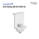 Clenergy Ground Mount End Clamp ER-EC-W35-G