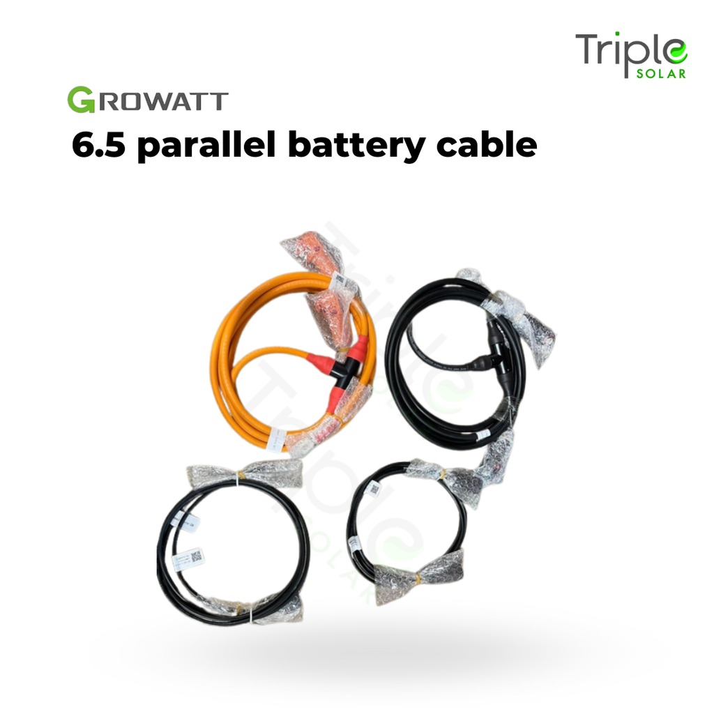 Growatt 6.5 parallel battery cable