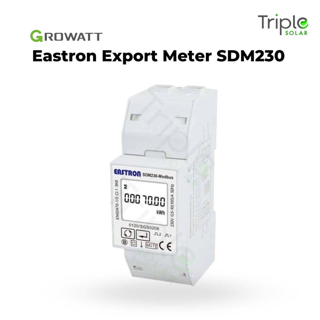 Growatt Eastron Export Meter SDM230