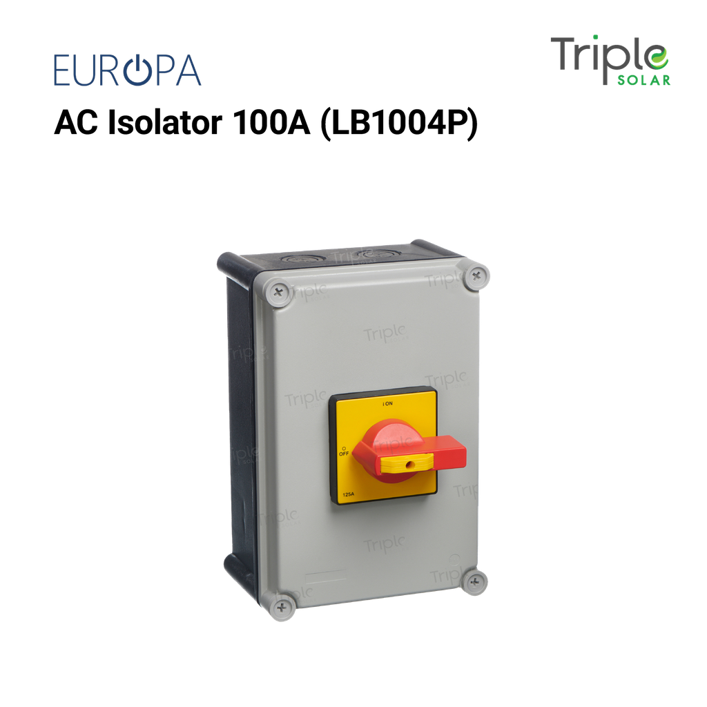 Europa AC Isolator 100A (LB1004P)