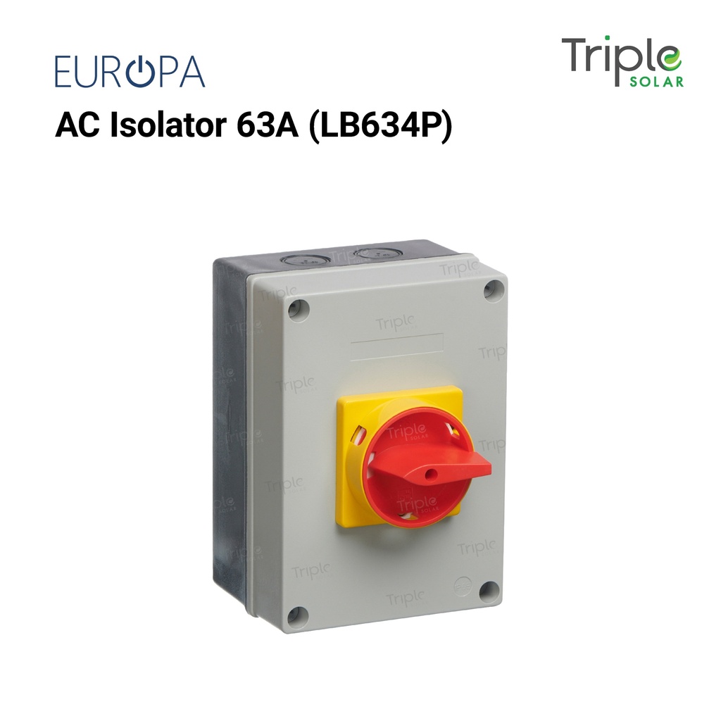 Europa AC Isolator 63A (LB634P)