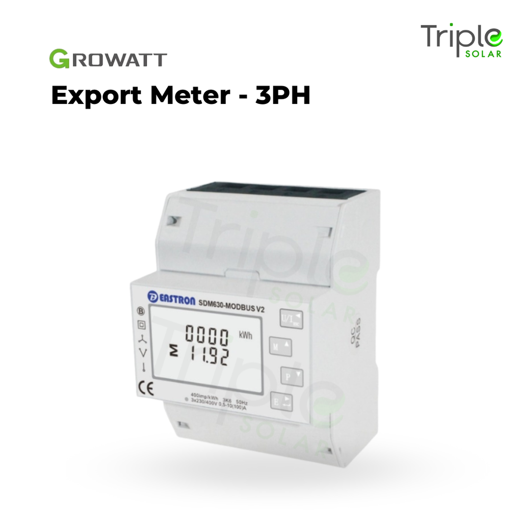 Growatt 3-Ph Export Meter (Growatt TPM-E)