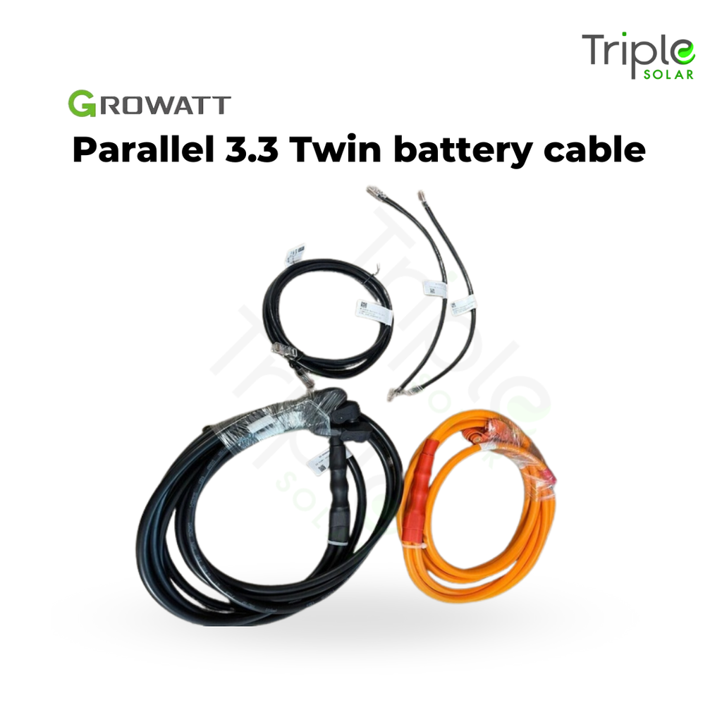 Growatt 3.3kWh Dual Battery Cable (3.3KWHCABLE2WAY2CAT)