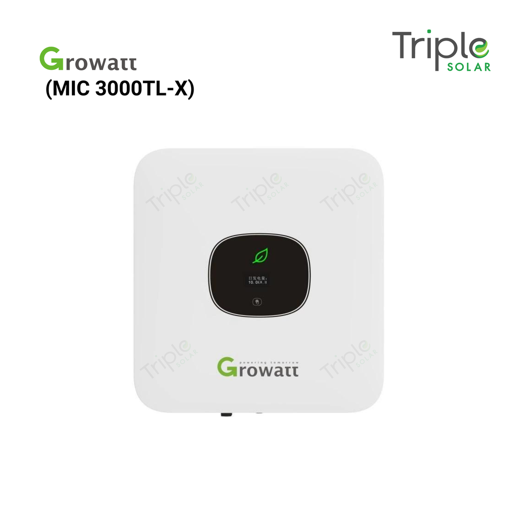 Growatt MIC 3kW Single-Phase String Inverter | MIC 3000TL-X