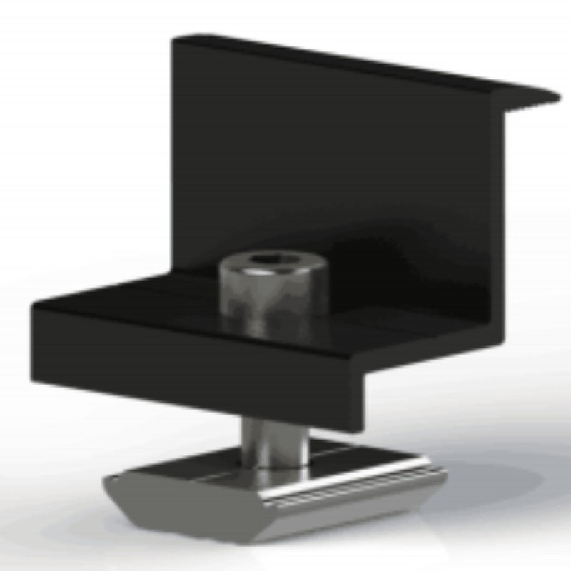 Clenergy (ER-EC-ST35B) Black Anodized Inter and End Clamp Standard 35&40mm Datasheet