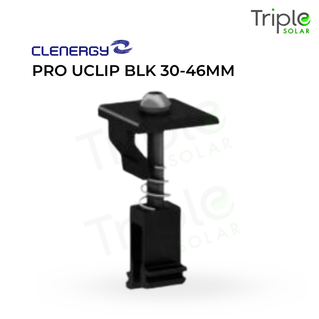 Pro UClip Blk 30-46mm