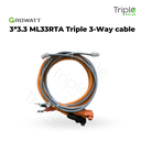 Growatt 3.3kWh Triple Battery Cable (3.3KWHCABLE3WAY3CAT)