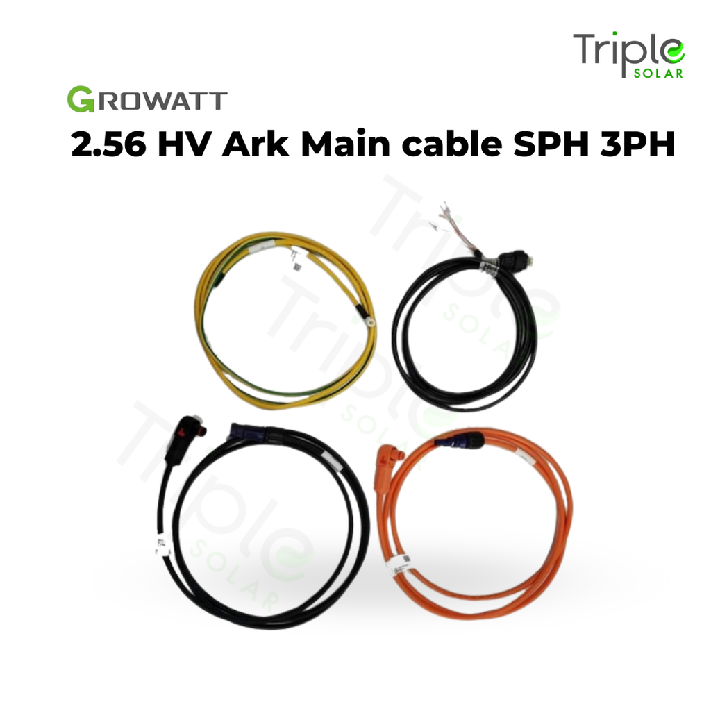 Growatt Ark Battery Main Cable SPH 3-Ph (ARK 2.5H-A1 CABLE)