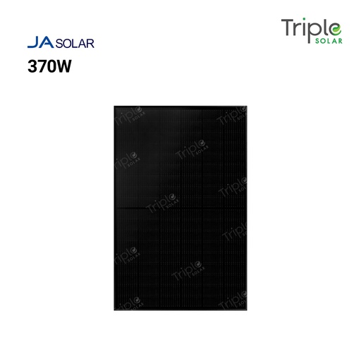 [SP017] JA 370W full black solar panel