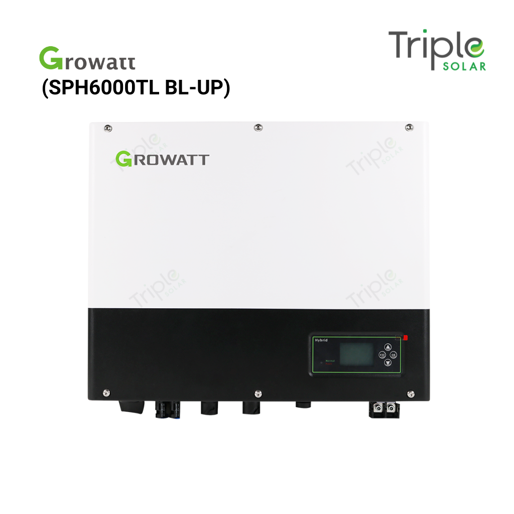 Growatt SPH 6000 BL UP Hybrid Inverter | Triple Solar