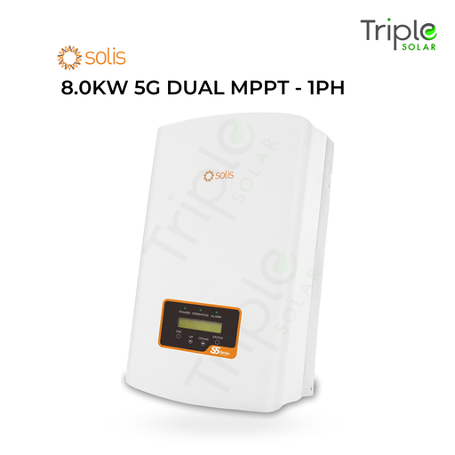 [SI059] Solis 8.0kW 5G Dual MPPT - Single 1PH IP8K-5G